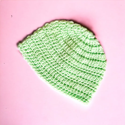 Handmade crochet baby hat 0-6